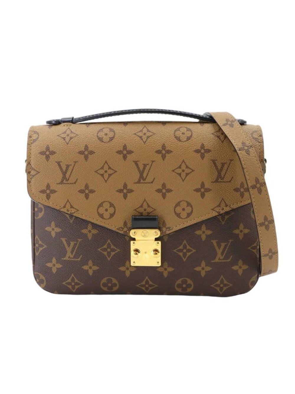Louis Vuitton Monogram Reverse Pochette Metis MM 2-Way Bag
